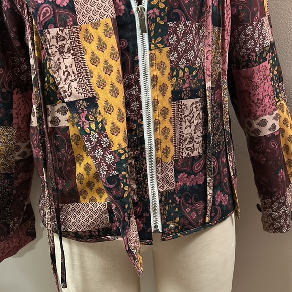 CIDER Ever Changing Patchy Quilted Jacket size XS - Picture 7 of 16
